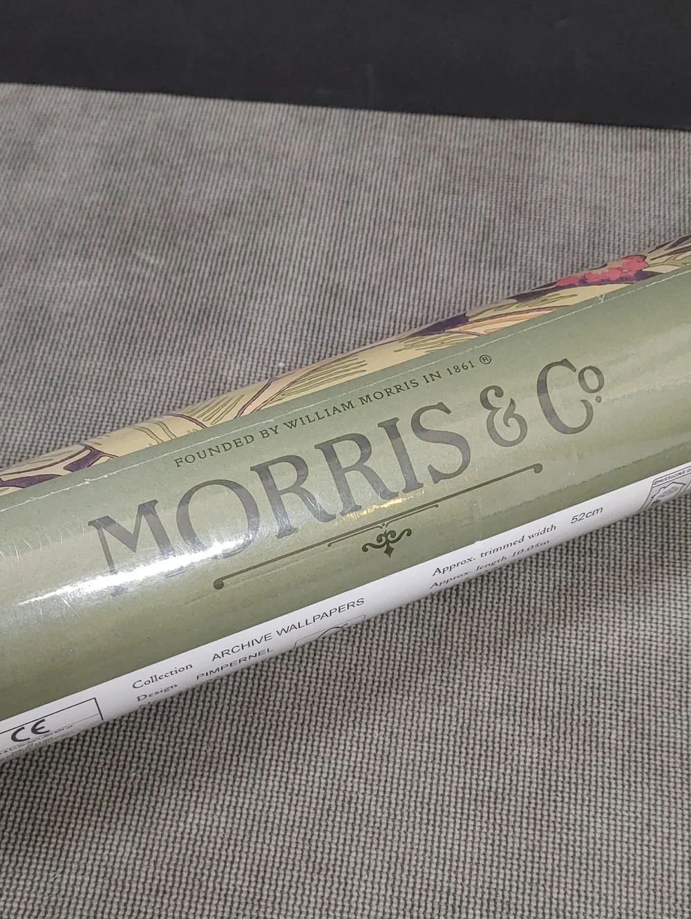 Morris & Co. Archive Wallpapers Pimpernel Bullrush/Russet
